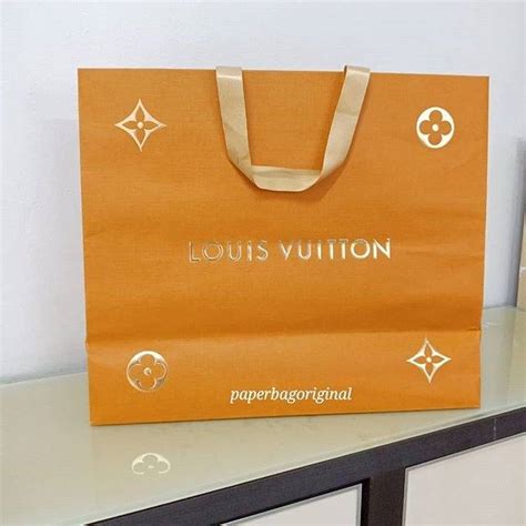lv paper bag original